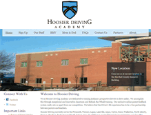 Tablet Screenshot of hoosierdriving.com